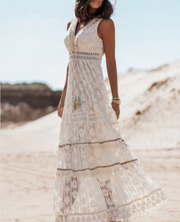 Carmina™ | Elegant boho-kjole 