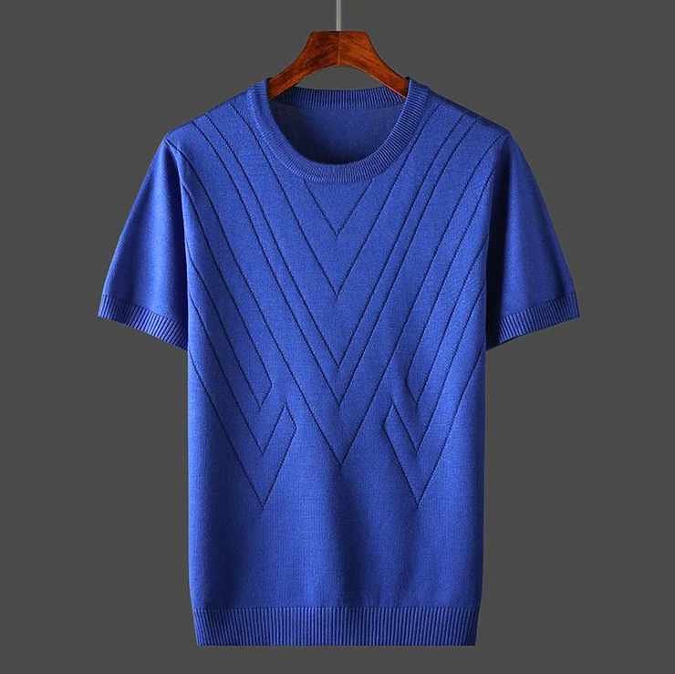 T-shirt in merino cashmere