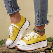 L'AURELIE ROSEMERE PLATFORM SNEAKERS