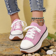 L'AURELIE ROSEMERE PLATFORM SNEAKERS