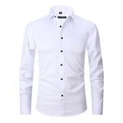 James™ business slim fit button down herreskjorte