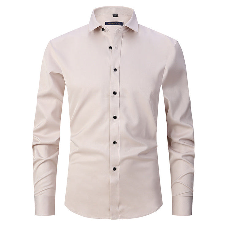 James™ business slim fit button down herreskjorte