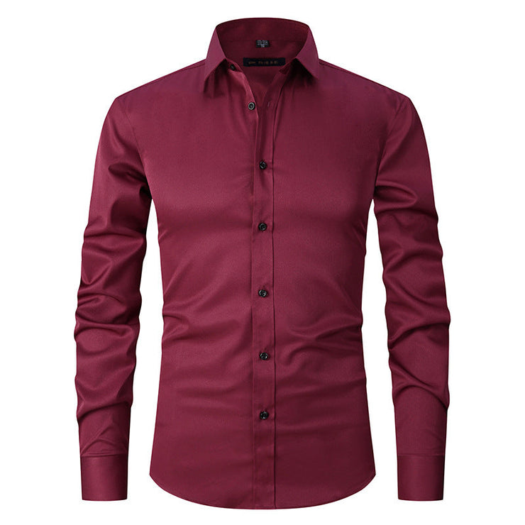 James™ business slim fit button down herreskjorte